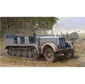 Plastikový model Sd.Kfz.7 Mittlere Zugkraftwagen 8t early version - Trumpeter 01514