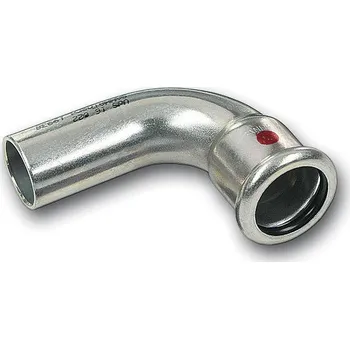 rozdělovač topení Sanha Therm 24001A oblouk lisovací uhlíková ocel 90° 15 mm MF 124001A15