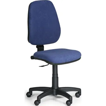 Pracovní židle Comfort bez područek, modrá