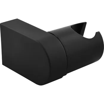 Sprchový držák RAV Slezák Držák sprchy otočný černý - plast , Barva: černá matná