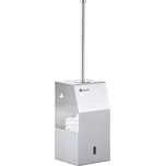 WC souprava Merida Stella, matný nerez