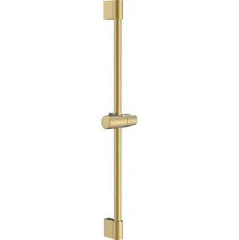 Sprchový panel Sprchová tyč, posuvný držák, kulatá, 708mm, ABS/zlato mat