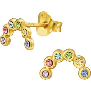 Hodinky Náušnice Bonore - Pozlacené Stříbro 925 168062