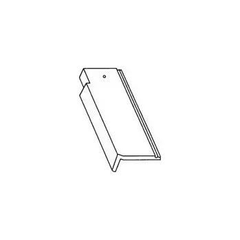 betonová krytina Bramac Tegalit STAR taška krajní levá půlená terracotta