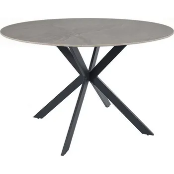 Jídelní stůl Jídelní stůl Talia 120 cm, šedá / černá