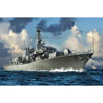 Plastikový model HMS Type 23 Frigate – Kent (F78) - Trumpeter 06719