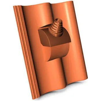 betonová krytina KMB Hodonka briliant cihlový anténní komplet betonový