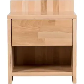 Noční stolek Noční stolek Masiv - jednozásuvka Doprava ZDARMA.