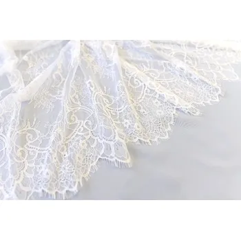 Krajka Jemná krajka francouzského typu, ivory F783