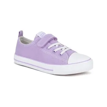 Chlapecká obuv Plátěnky Sprandi YL201407(IV)DZ Fialová 28