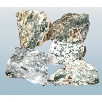 Přírodní kámen Achát stromový natur 1 kg, sada č.4