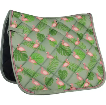 HKM Dečka podsedlová Naples HKM, všestranná, green/pink PONY