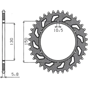 Řetězová sada pro motocykl SUNSTAR rozeta 236 42 HONDA NX 650 88-90, FMX 650 05-08, XR 600 88-90, YAMAHA XJ6 600 09-13 (JTR245/3.42)* (řetěz 520) (430942JT) (SUNSTAR rozeta 236 42 HONDA NX 650 88-90, FMX 650 05-08, XR 600 88-90, YAMAHA XJ6 600 09-13 (JTR245/3.42)* (řetěz 520))