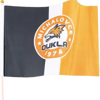 Vlajka Vlajka HK Dukla Michalovce 45x30cm (Malá vlajka HK Michalovce)
