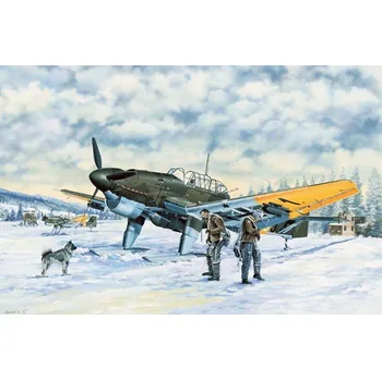 Plastikový model Junkers Ju-87B-2/U4 Stuka - Trumpeter 03215
