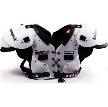 Chránič těla BARNETT VISION JR Junior/Cadet ramenní vycpávky pro americký fotbal 2XL BÍLÁ|ČERNÁ
