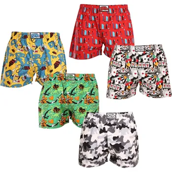 Trenýrky 5PACK pánské trenky Styx art klasická guma vícebarevné (5A1473790) L Možnost vrácení zboží ZDARMA do 120 dnů!