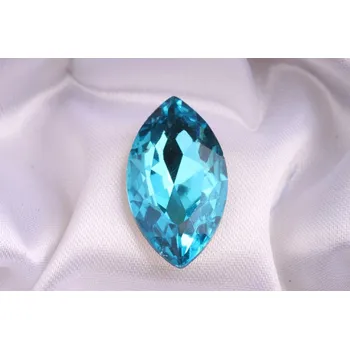 Dětské navlékací korálky Skleněný šaton 17x30mm - č.310