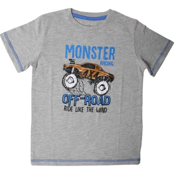 Chlapecké tričko Chlapecké tričko Wolf S2201B šedé