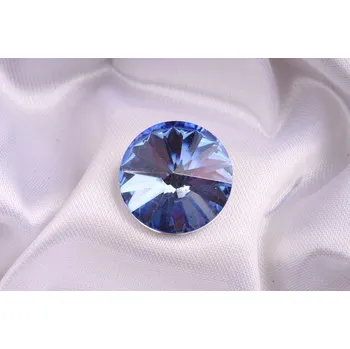 Dětské navlékací korálky Skleněný šaton rivoli 20mm - č.244