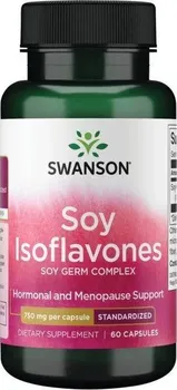 Přírodní produkt Swanson Soy Isoflavones 750 mg