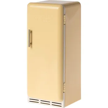 Hračka Maileg Velká retro lednice Yellow Maileg Miniature Fridge - Yellow