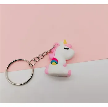 Přívěsek na klíče - JEDNOROŽEC/PONÍK (2) - RŮŽOVÝ (Značka: ZHENG)