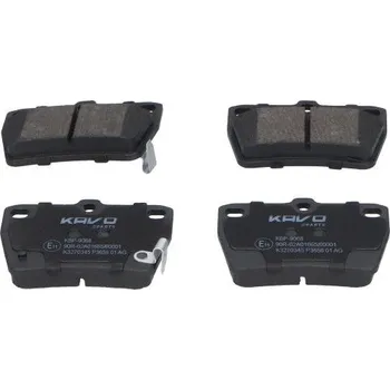 Brzdová destička Sada brzdových destiček, kotoučová brzda KAVO PARTS KBP-9068