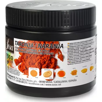 Výroba svíčky Přírodní oranžové potravinářské barvivo 300 g | SOSA, 37898
