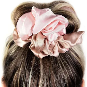 Saténová gumička na vlny bez použití tepla