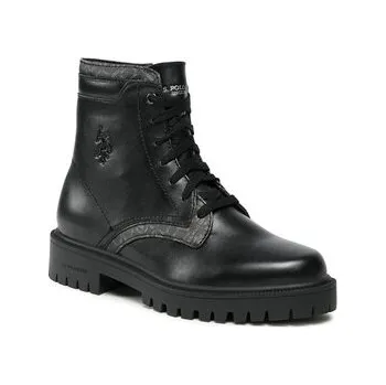 Pracovní obuv Kotníková obuv U.S. Polo Assn. KARMA007 Černá 39