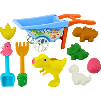 Hračka na písek Mamido Sada Hraček na Písek 6 Formiček Konvička Dinosauři