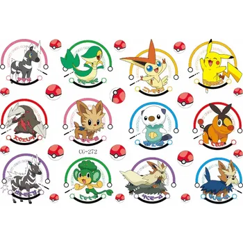 Odstranitelné tetování Dětské dočasné tetování - POKÉMON (1) - PIKACHU 4 (Značka: TAKARA TOMY)