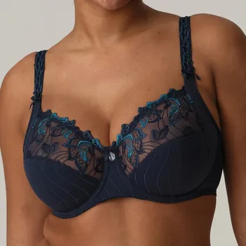 Podprsenka Primadonna - Deauville podprsenka vysoká nevyztužená velvet blue 105G 0161811