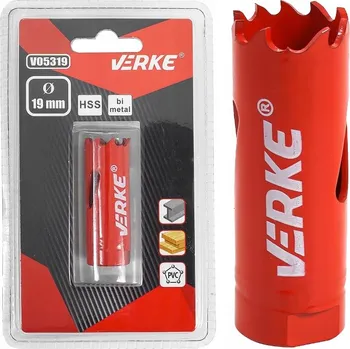 Vrták Bi-metalový vrták 19 mm, Verke V05319