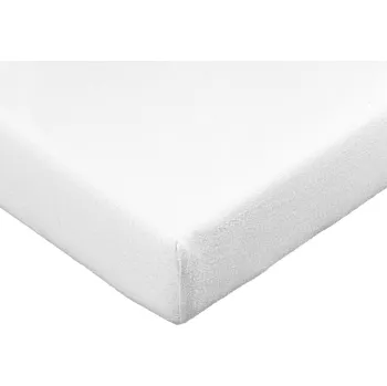 Chránič matrace Blancheporte Nepropustná ochrana matrace z bio bavlny bílá napínací prostěradlo 90x190 cm