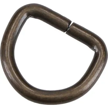 Polokroužek 25 x 5 mm S 14237 - staromosaz