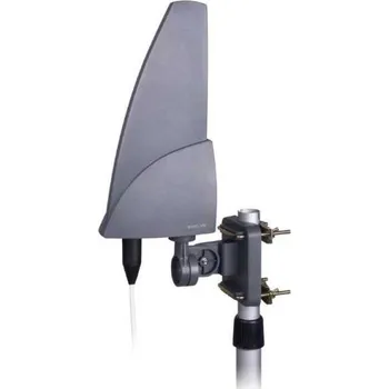 Televizní anténa EVOLVEO Shark, aktivní venkovní anténa DAB+/DVB-T2, filtr LTE,4G,5G