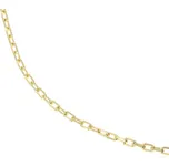 Zlatnictví Helios Řetízek žluté zlato Ankr Velikost: 60cm, Váha: 7,05g