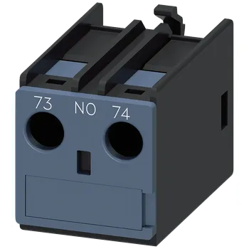 vypínač a zásuvka pomocný spínač 1NO, proud. dr.: 1 NO, připojení shora