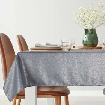 ubrus Ubrus šedý, stříbrný drobný vzor 140 x 220 cm