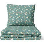 DARRÉ Bavlněné povlečení Malý princ - zelené Velikost: 140 x 200 + 70 x 90