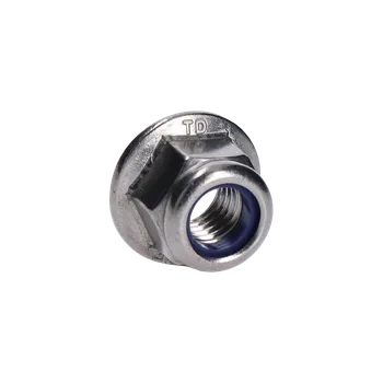 Matice KOVIAN, s.r.o. nerezová matice pojistná (M10), podobné DIN6926 /AISI304, s polyamidovou vložkou a podložkou