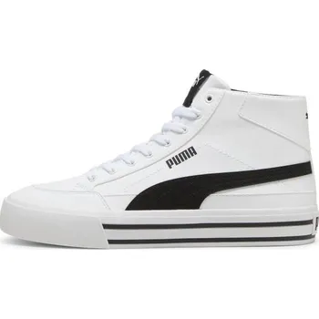 Pánská obuv Pánské sportovní tenisky Puma COURT CLASSIC VULC MID FS SL 8.5 Bílá, Černá