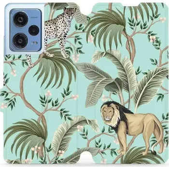 Pouzdro na mobilní telefon Knížkové flip pouzdro Mobiwear - Xiaomi Redmi Note 12 Pro 5G - MP08S - VÝPRODEJ (Parádní flip obal, kryt, pouzdro Mobiwear na mobilní telefon Xiaomi Redmi Note 12 Pro 5G / Poco X5 Pro 5G s motivem MP08S)