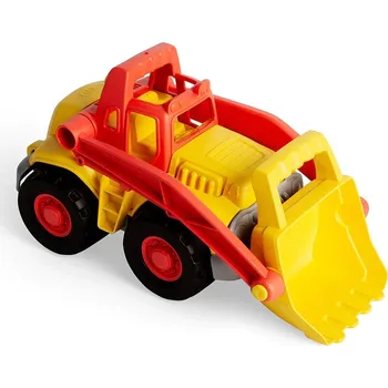 autíčko Green Toys Nakladač červeno-žlutý OceanBound