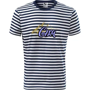 Giza Lettering - Triko na vodu - XL ( Prouhovaná )