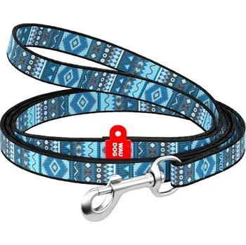 Vodítko pro psa Vodítko nylon 10mmx122cm WAUDOG Etno modré