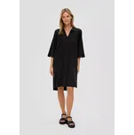 s.Oliver dámské lněné šaty černé Velikost: 34