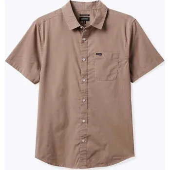 Pánská košile BRIXTON košile - Charter Sol Wash S/S Wvn Cngsw (CNGSW)